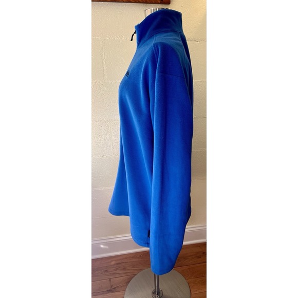 HELLY HANSEN POLARTEC Men's Fleece Jumper Size 2XL 1/4 Zip Blue Pullover - Picture 3 of 7